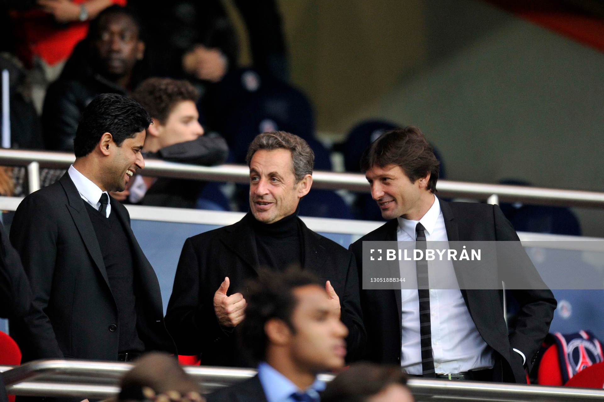Nasser AL KHELAIFI / Nicolas SARKOZY / LEONARDO -