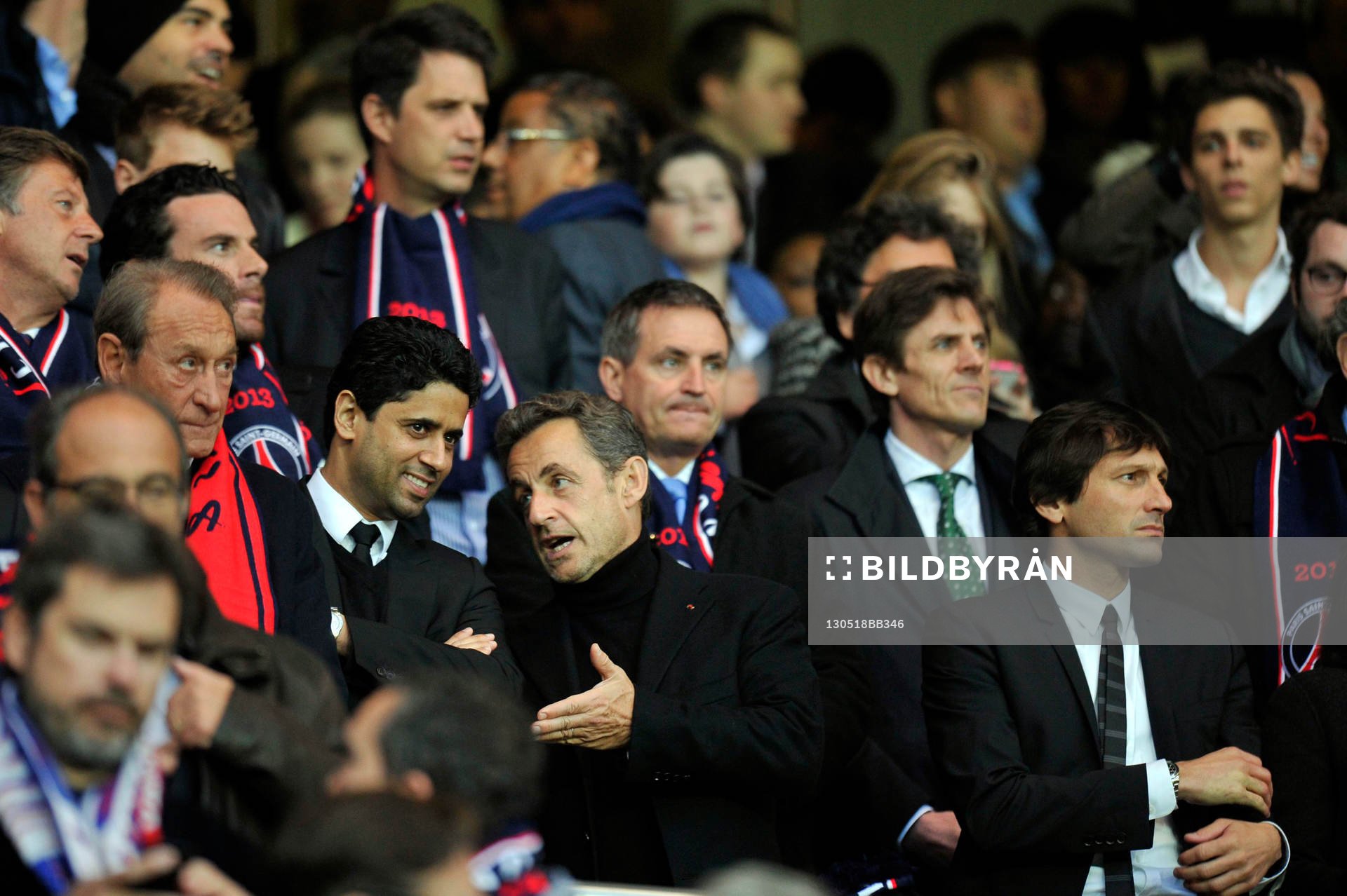 Bertrand DELANOE / Nasser AL KHELAIFI / Nicolas SARKOZY /