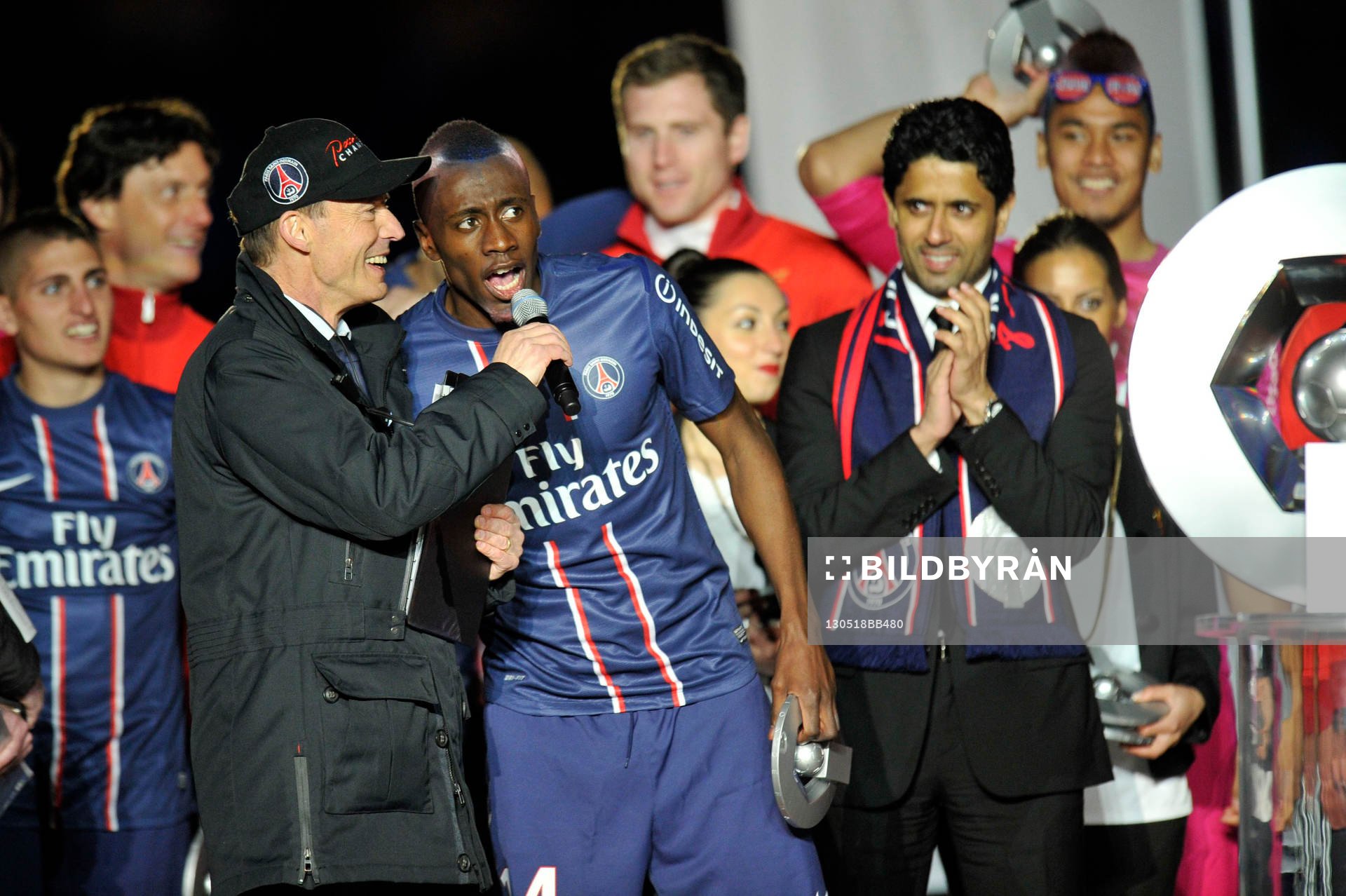 Blaise MATUIDI - 18.05.2013 - Paris Saint Germain / Brest -