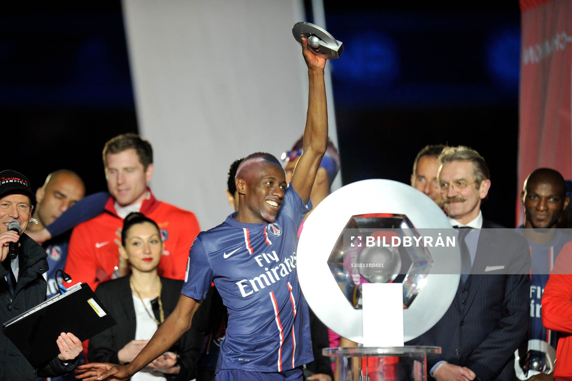Blaise MATUIDI - 18.05.2013 - Paris Saint Germain / Brest -