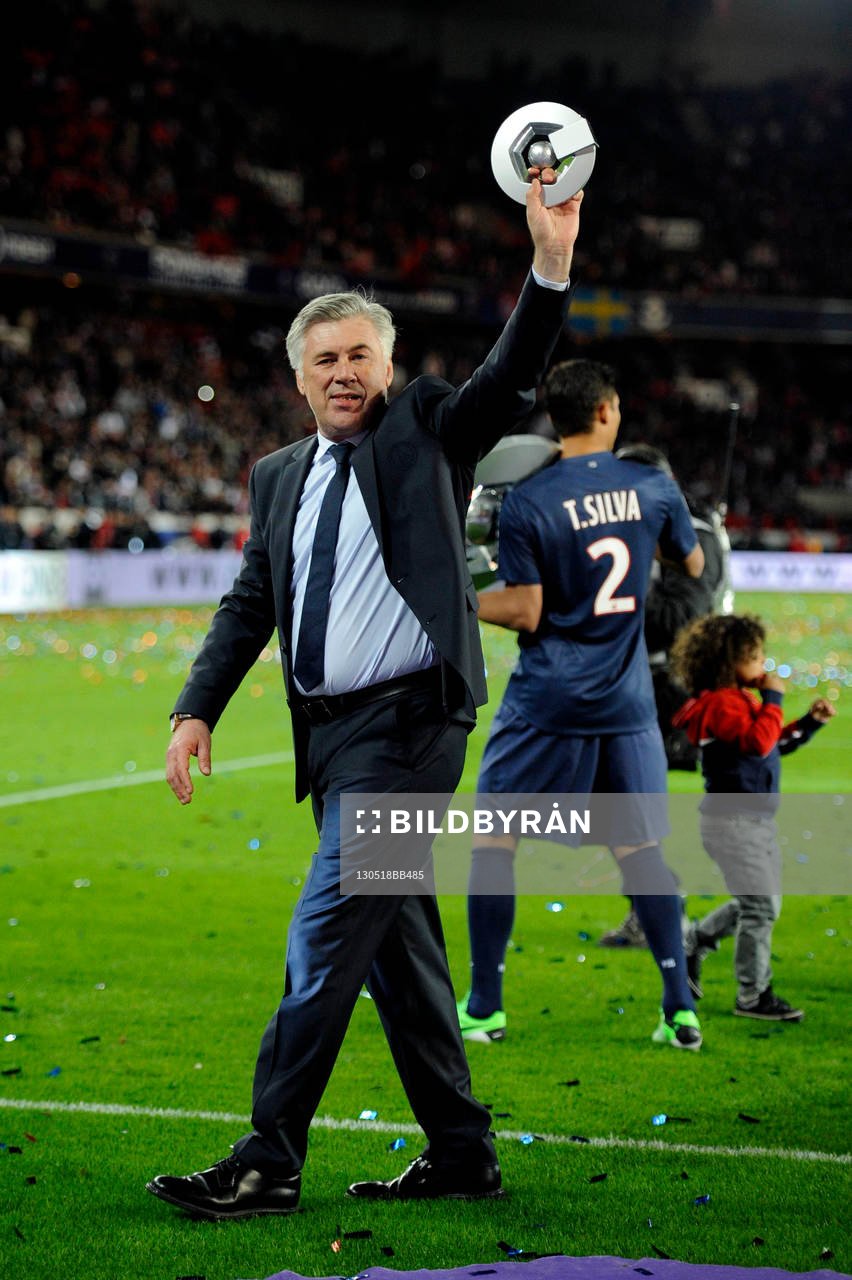 Carlo ANCELOTTI - 18.05.2013 - Paris Saint Germain / Brest