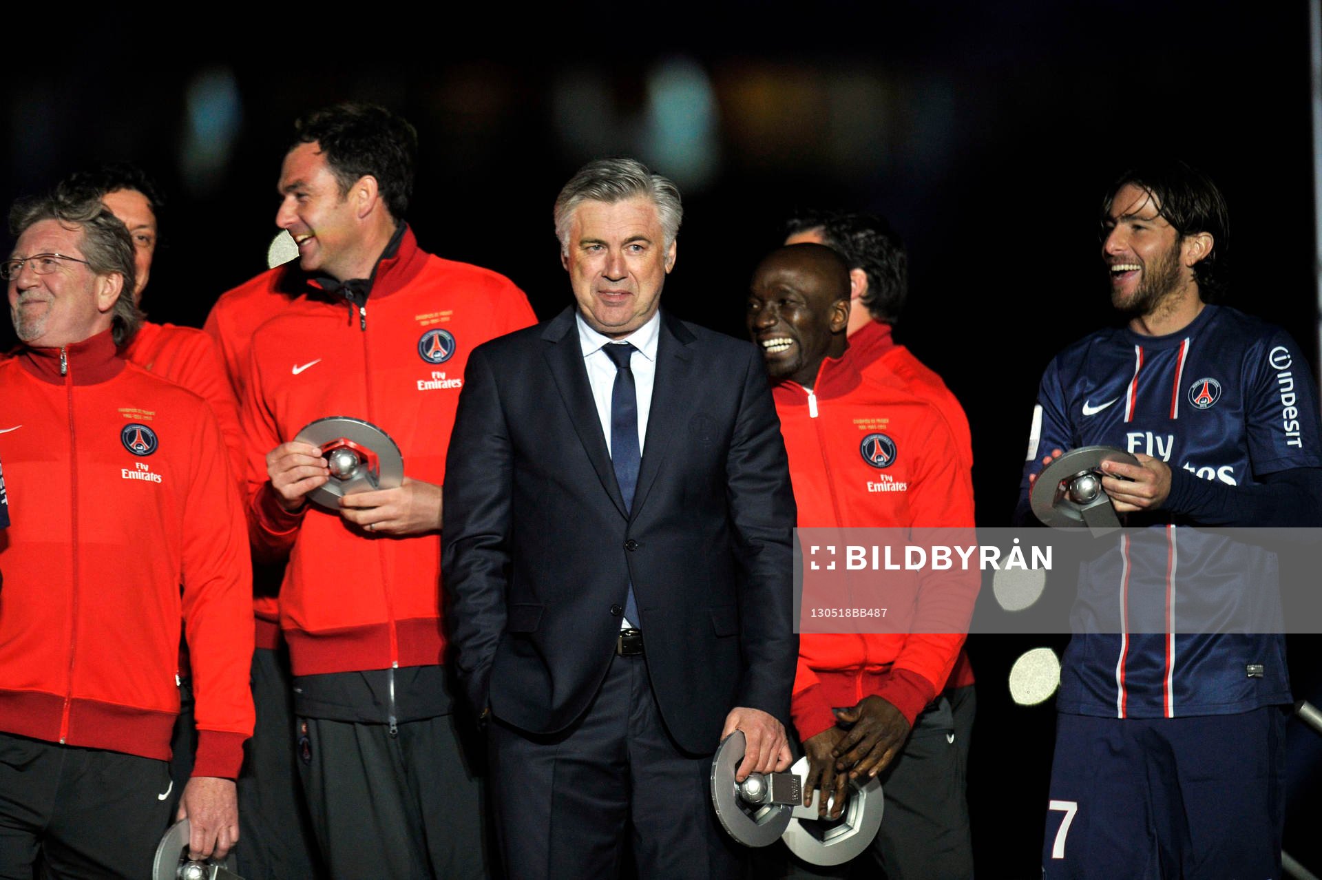 Carlo ANCELOTTI - 18.05.2013 - Paris Saint Germain / Brest