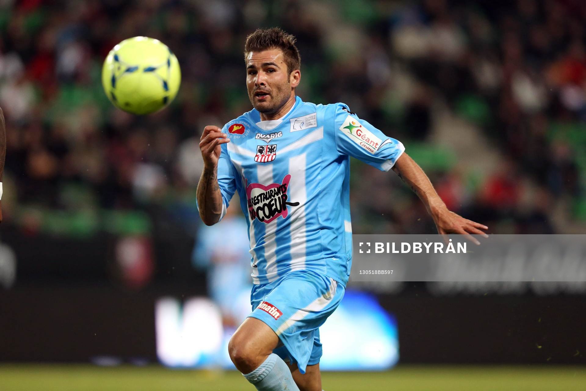  Fotboll, fransk, Ligue 1, Rennes - Ajaccio: Adrian Mutu - 18.05.2013 - Rennes / Ajaccio - 37eme journee de Ligue 1 - 