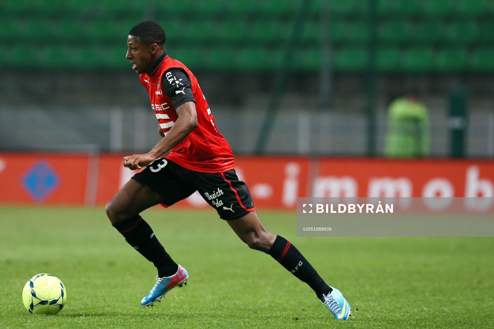  Fotboll, fransk, Ligue 1, Rennes - Ajaccio: Steven Moreira - 18.05.2013 - Rennes / Ajaccio - 37eme journee de Ligue 1 - 