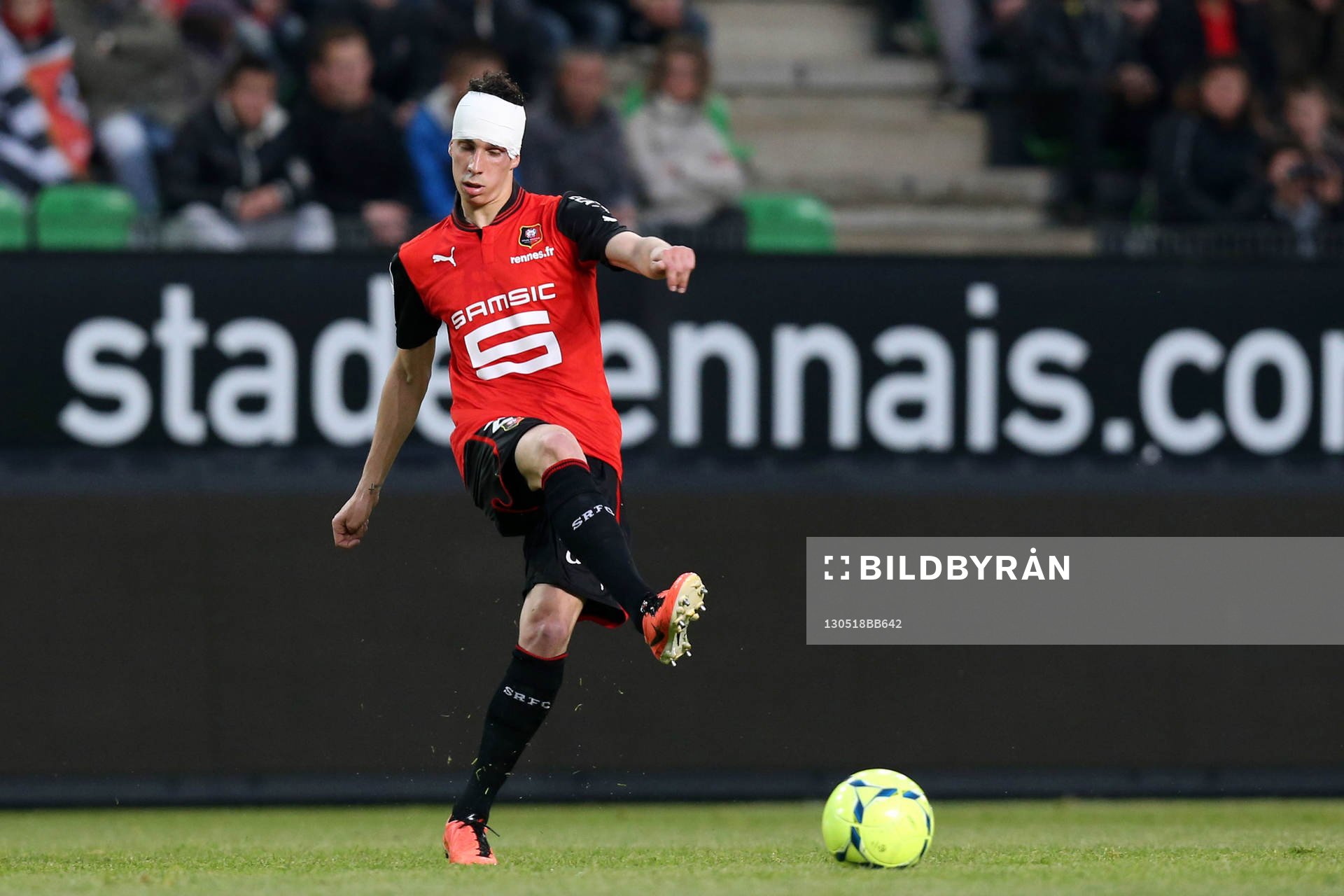  Fotboll, fransk, Ligue 1, Rennes - Ajaccio: Vincent Pajot  - 18.05.2013 - Rennes / Ajaccio - 37eme journee de Ligue 1 - 