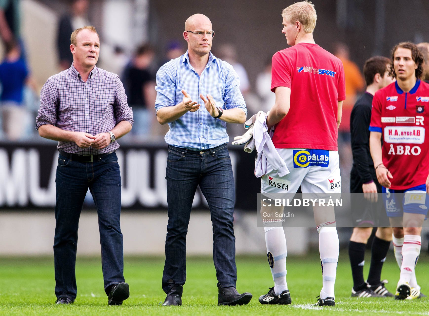 Roger Franzén och Joel Cedergren, tränare Sundsvall