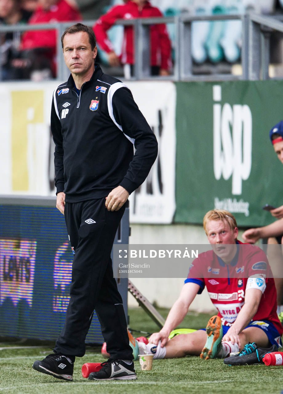 Fotboll, Superettan, Örgryte - GIF Sundsvall: Hans Prytz, tränare Örgryte.