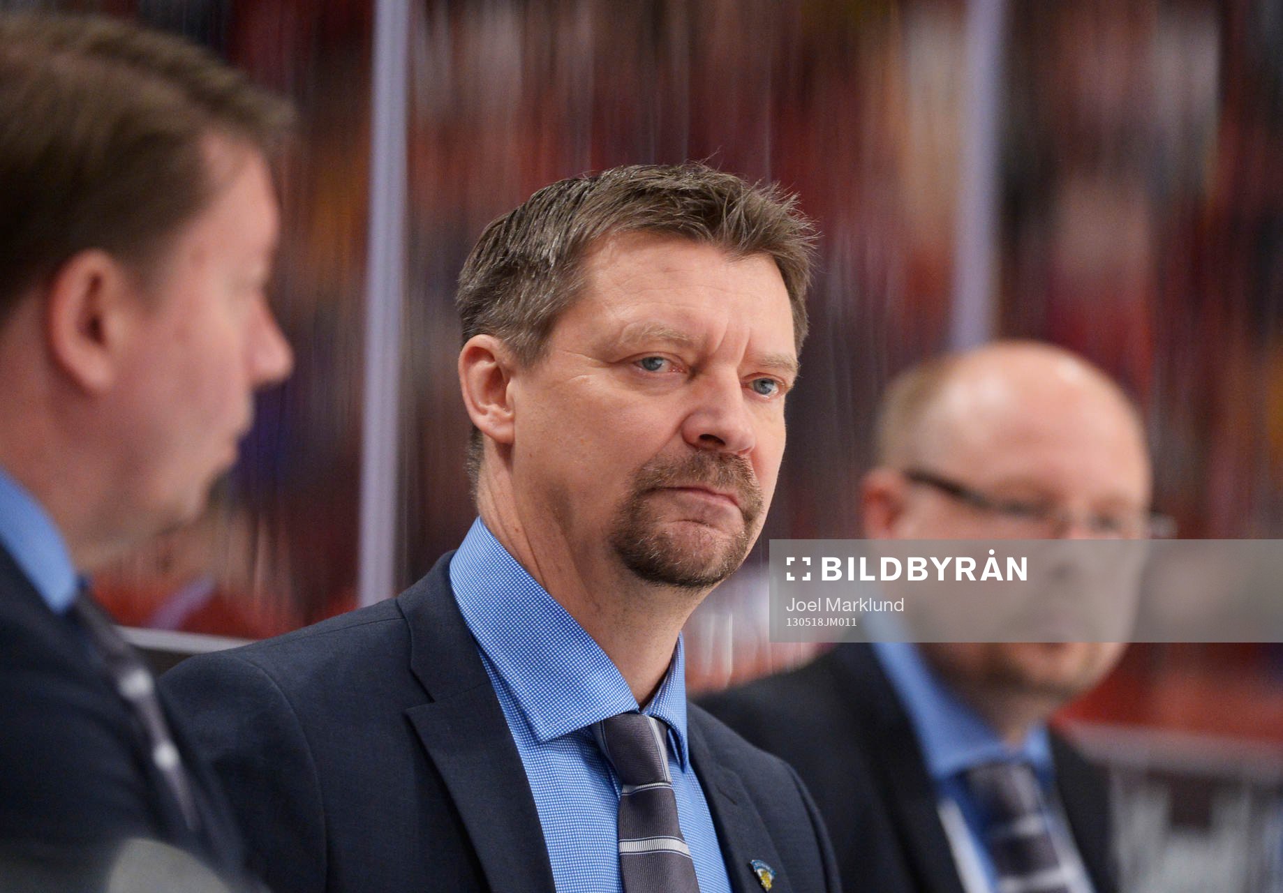 Jukka Jalonen, förbundskapten Finland i semifinalen mellan