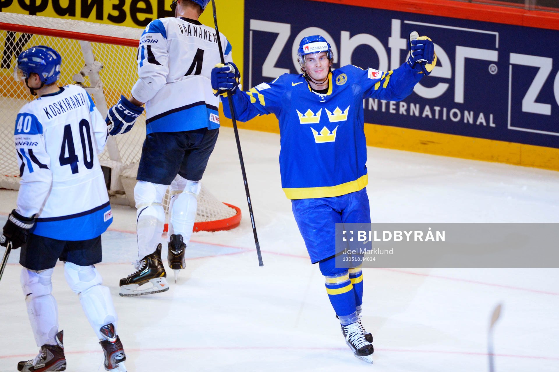 Loui Eriksson, Sverige jublar