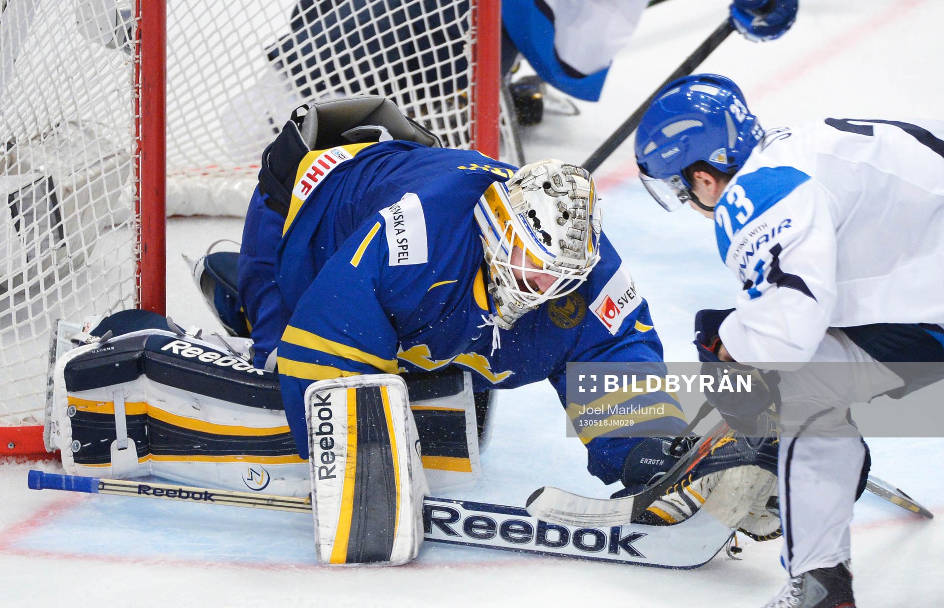 Jhonas Enroth, målvakt, Sverige, Sakari Salminen,