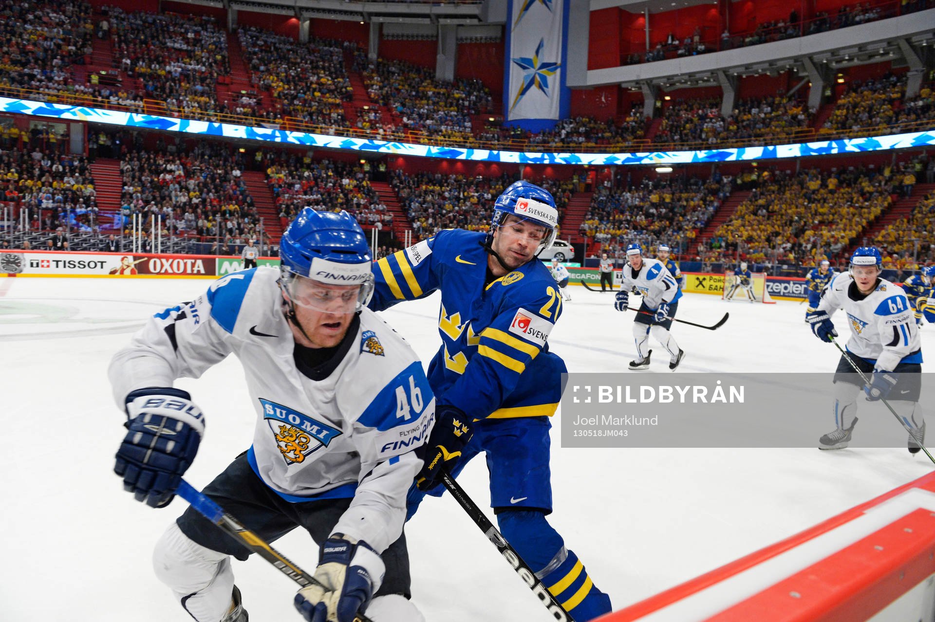 Janne Jalasvaara, Finland och Jimmie Ericsson, Sverige, i