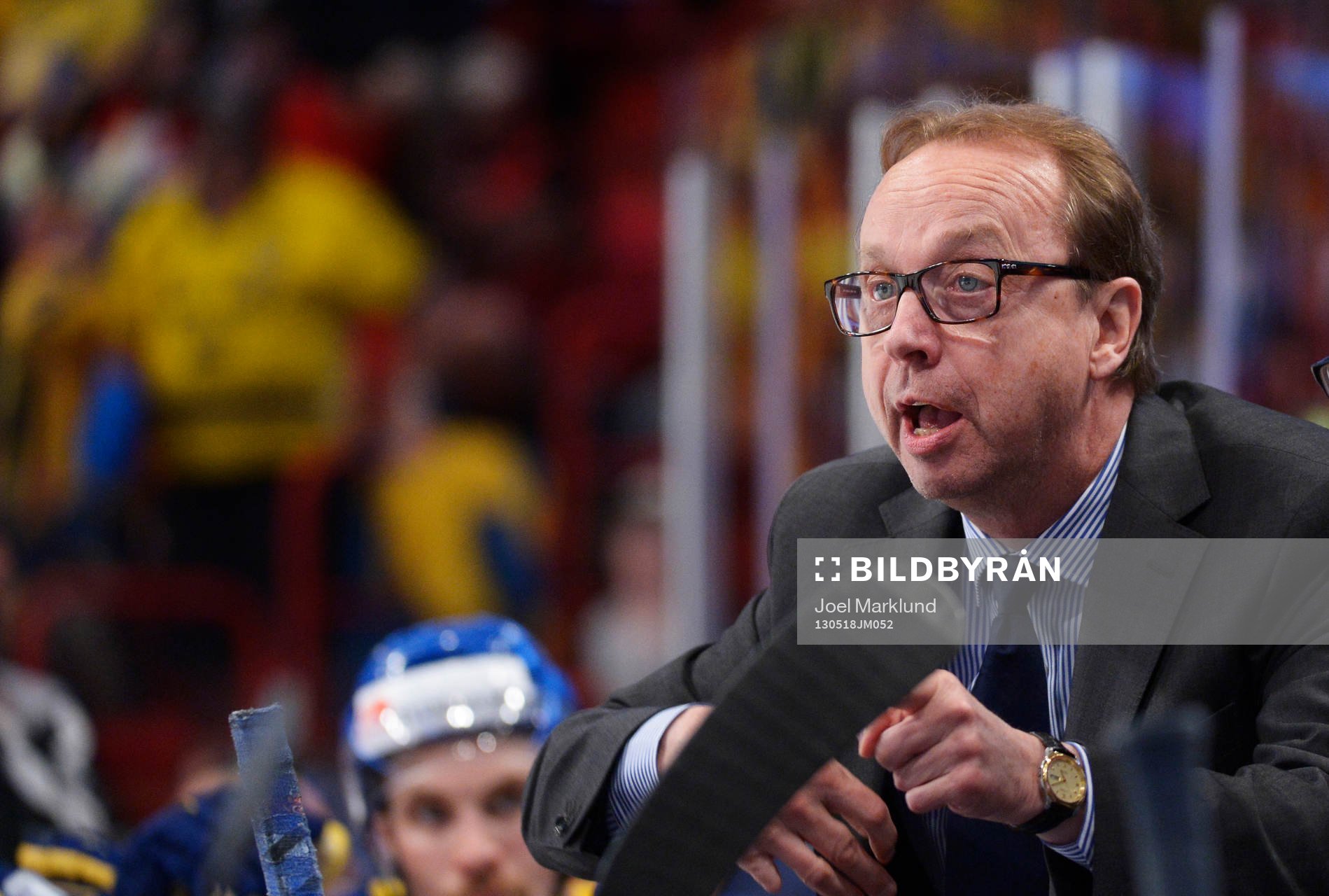 Pär Mårts, förbundskapten Sverige i semifinalen mellan
