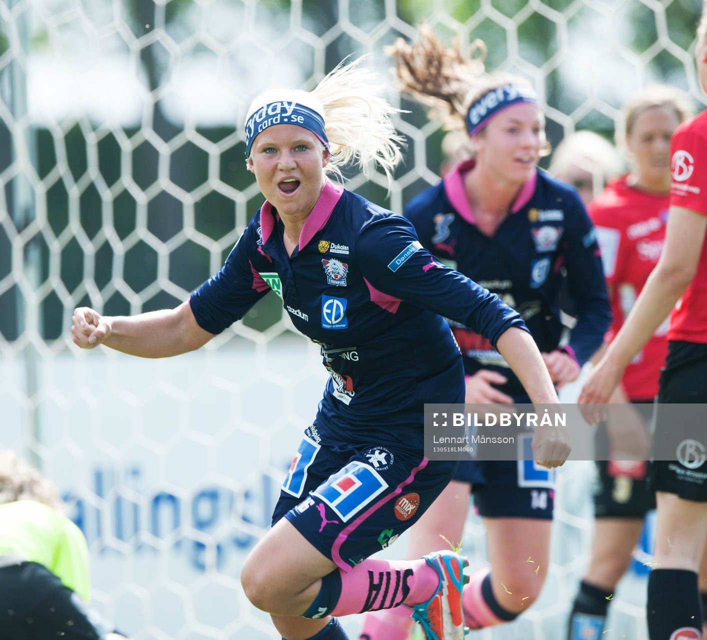 0-1, Pernille Harder, Linköping, jublar, jubel