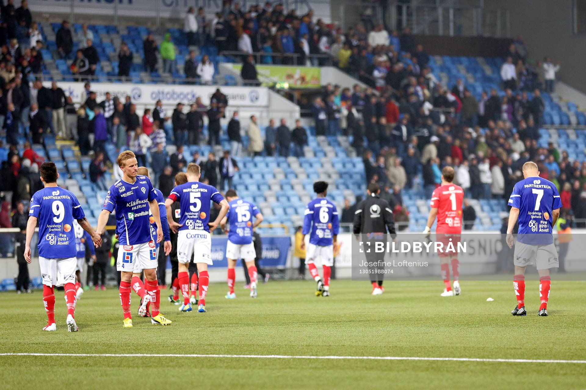 Besvikna spelare i Åtvidabergs FF