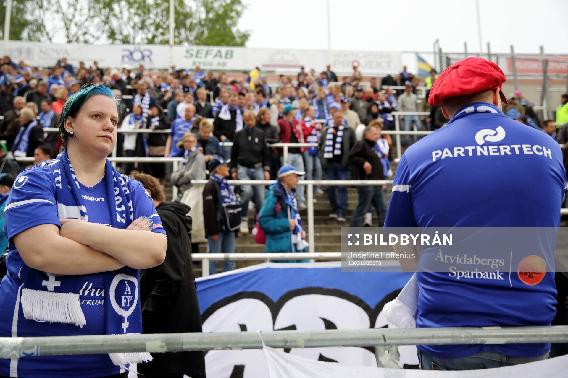 Besvikna supporters i Åtvidabergs FF