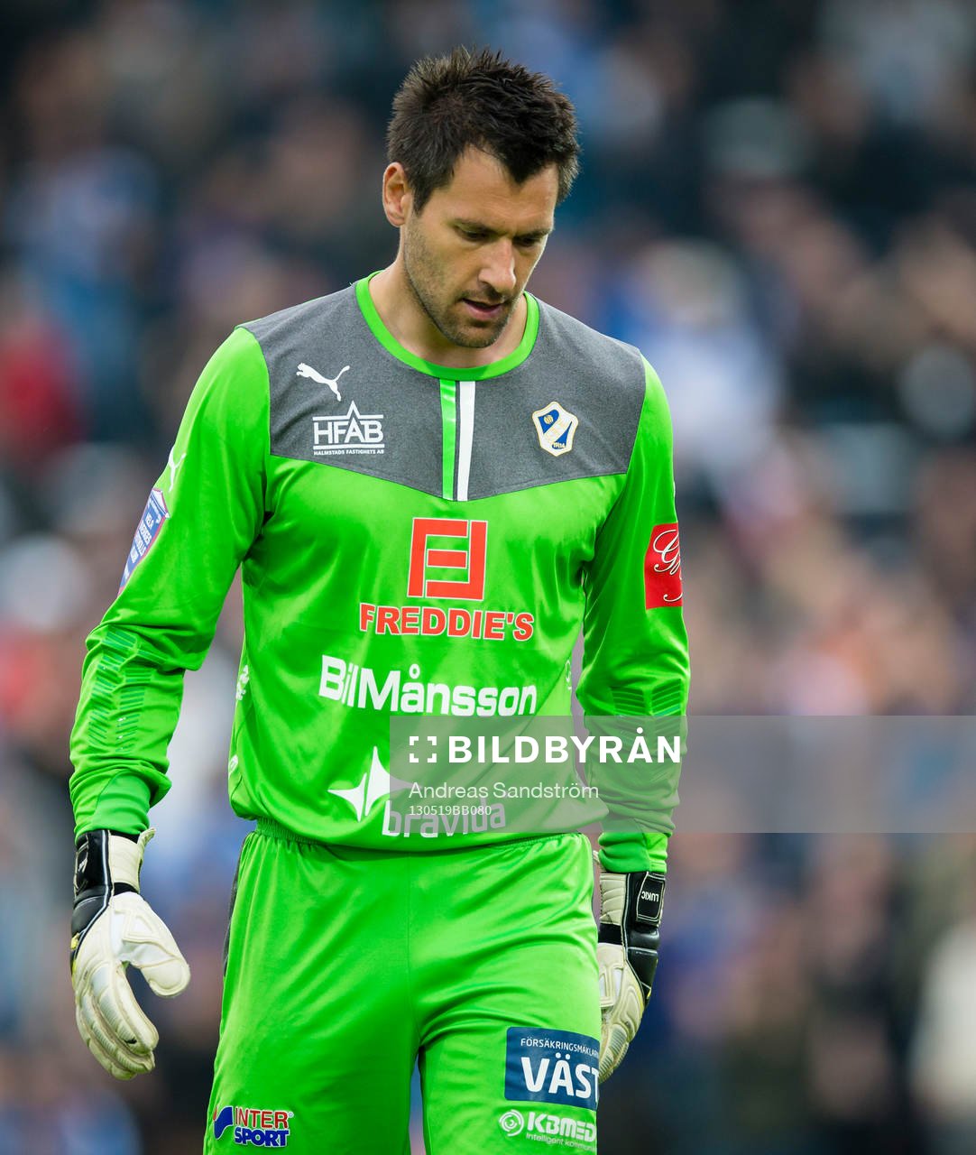 Stojan Lukic, Halmstad ser nedstämd ut