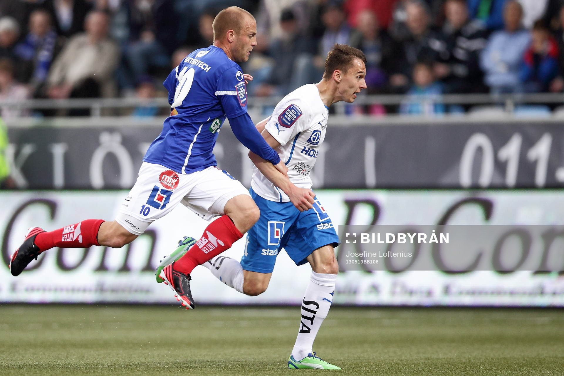 Åtvidaberg Daniel Sjölund och Norrköping Siim Luts