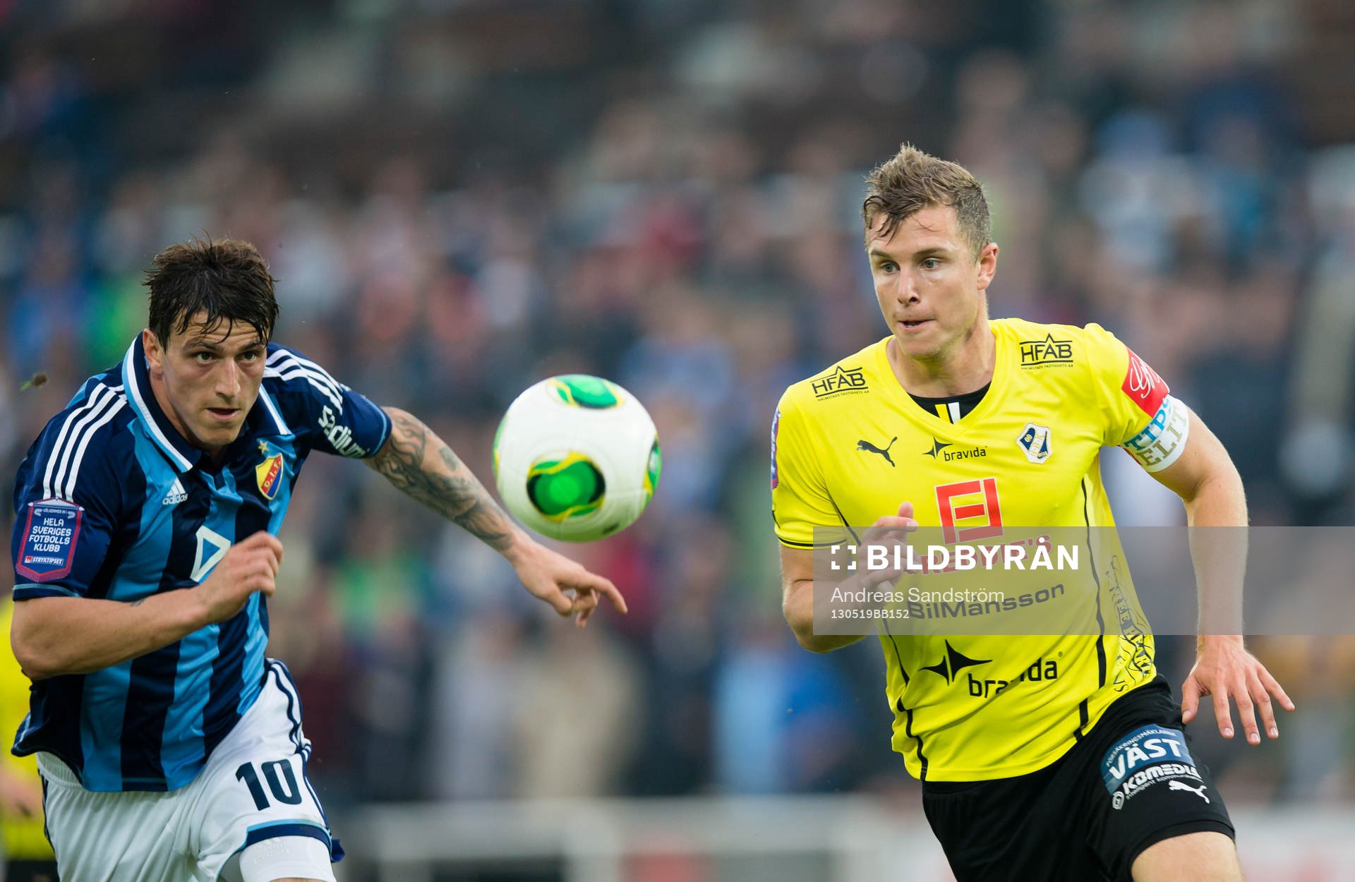 Erton Fejzullahu, Djurgården och Rickard Magyar, Halmstad