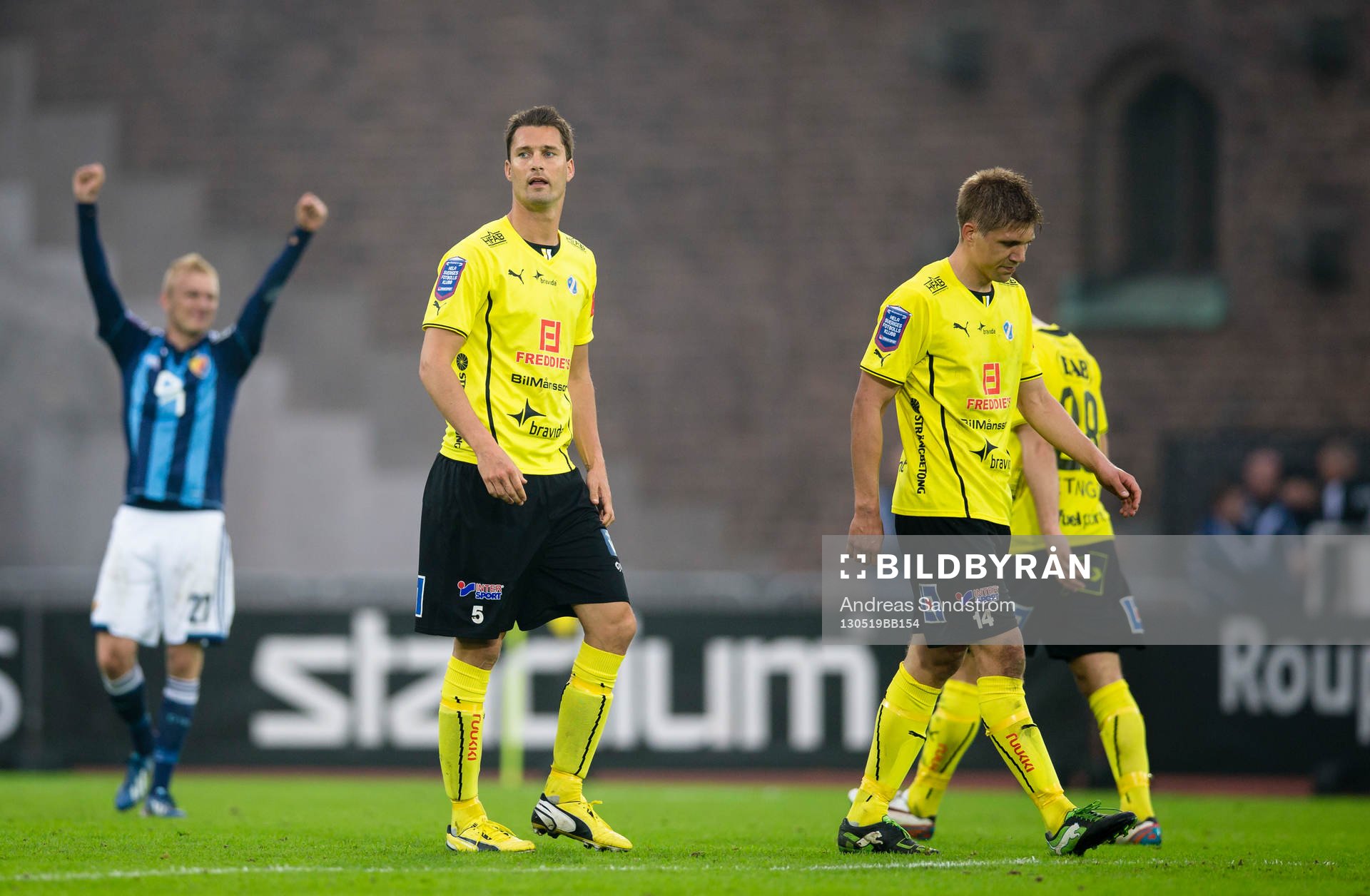 Peter Nyström och Mikael Boman, Halmstad ser deppiga ut