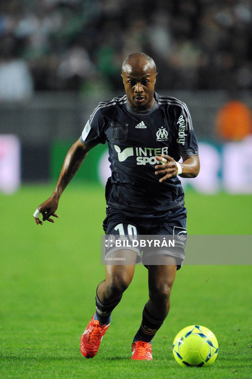 Andre AYEW -  Saint Etienne / Marseille - 37eme journee de