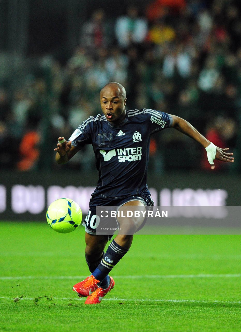 Andre AYEW -  Saint Etienne / Marseille - 37eme journee de