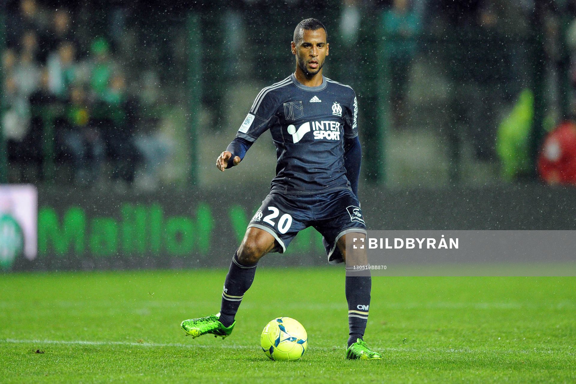  Fotboll, Franska ligan, Saint Etienne - Marseille: Jacques Alaixys ROMAO -   Saint Etienne / Marseille - 37eme journee de Ligue 1 - 