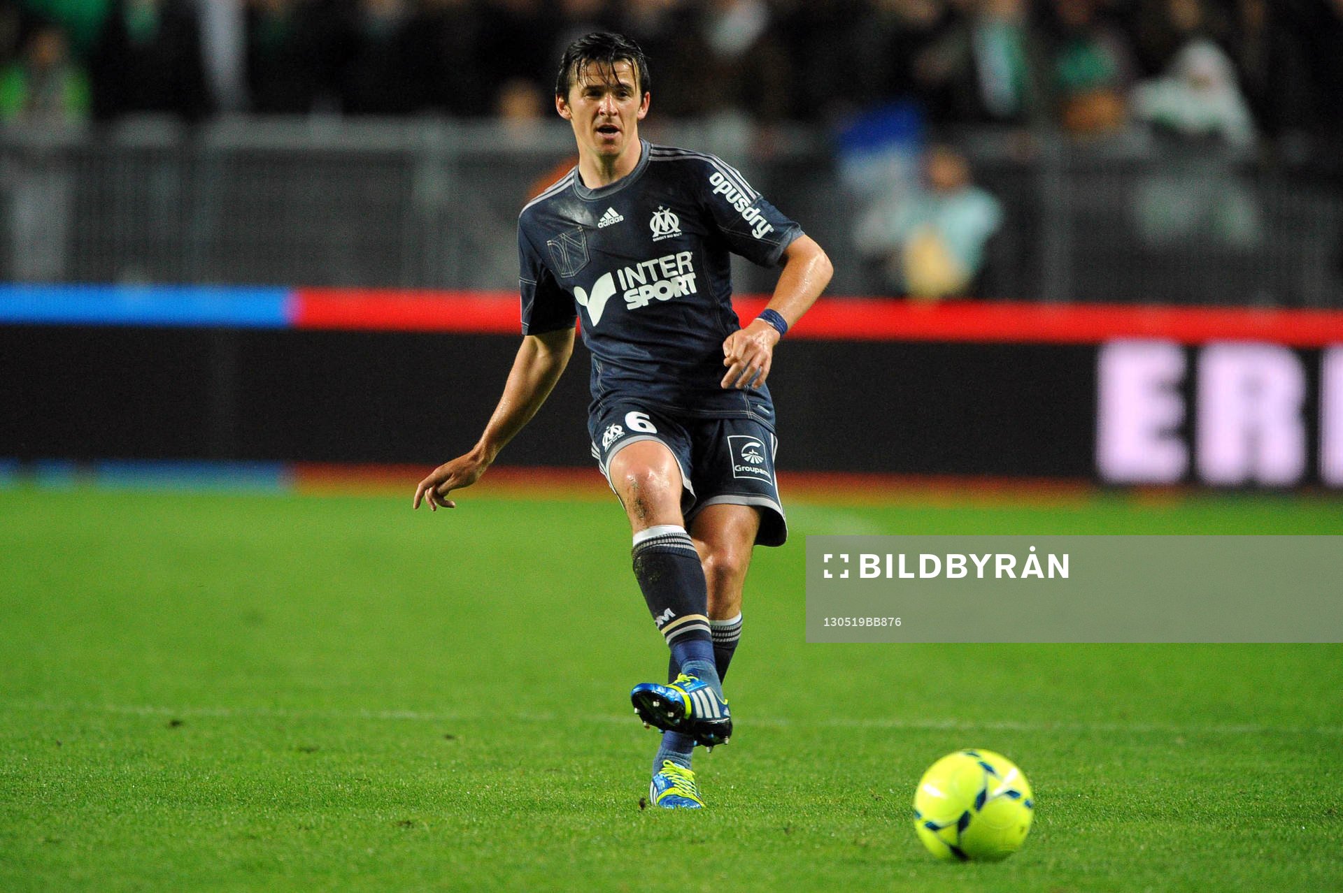  Fotboll, Franska ligan, Saint Etienne - Marseille: Joey BARTON -  Saint Etienne / Marseille - 37eme journee de Ligue 1 - 