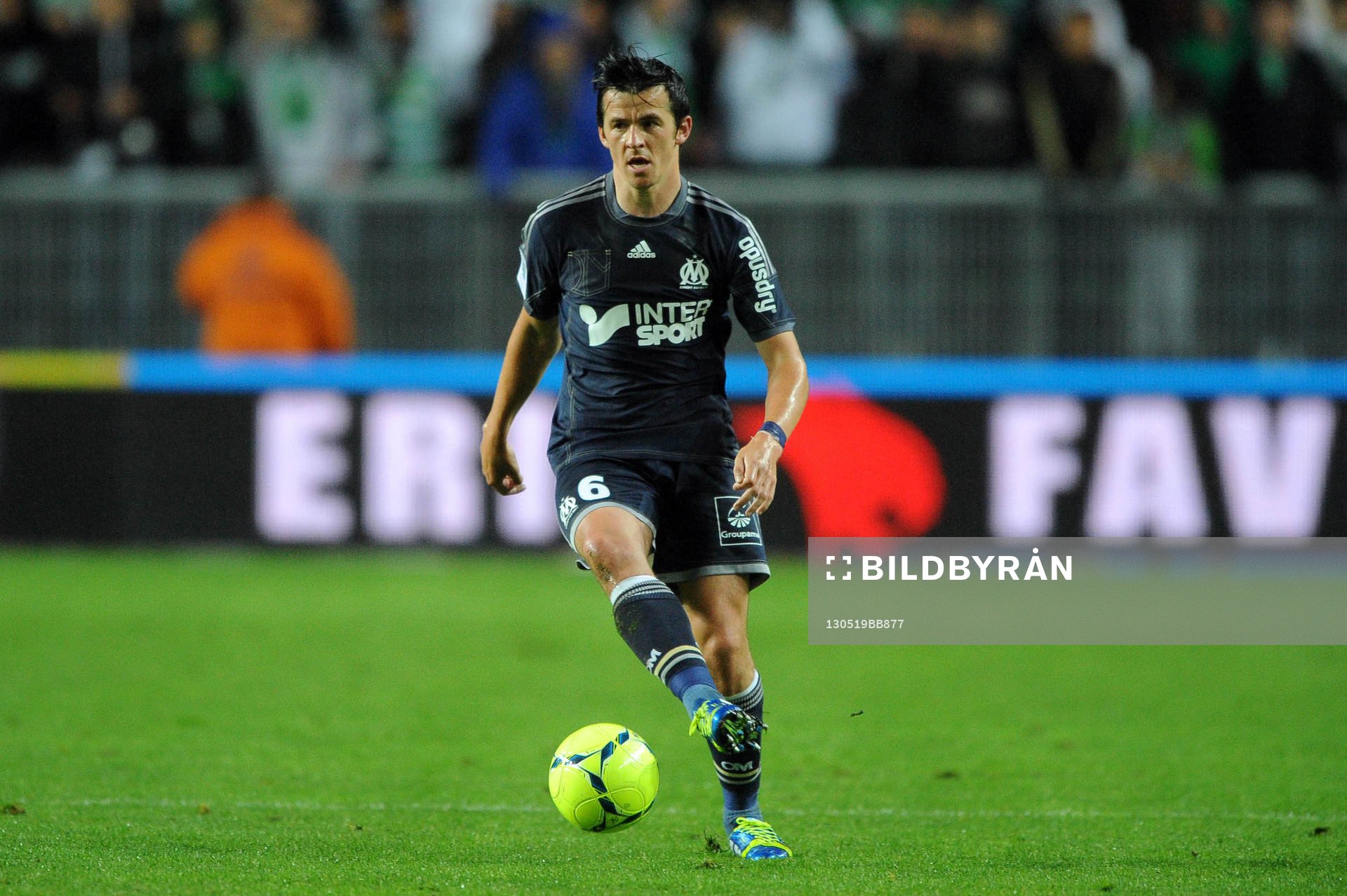  Fotboll, Franska ligan, Saint Etienne - Marseille: Joey BARTON -  Saint Etienne / Marseille - 37eme journee de Ligue 1 - 