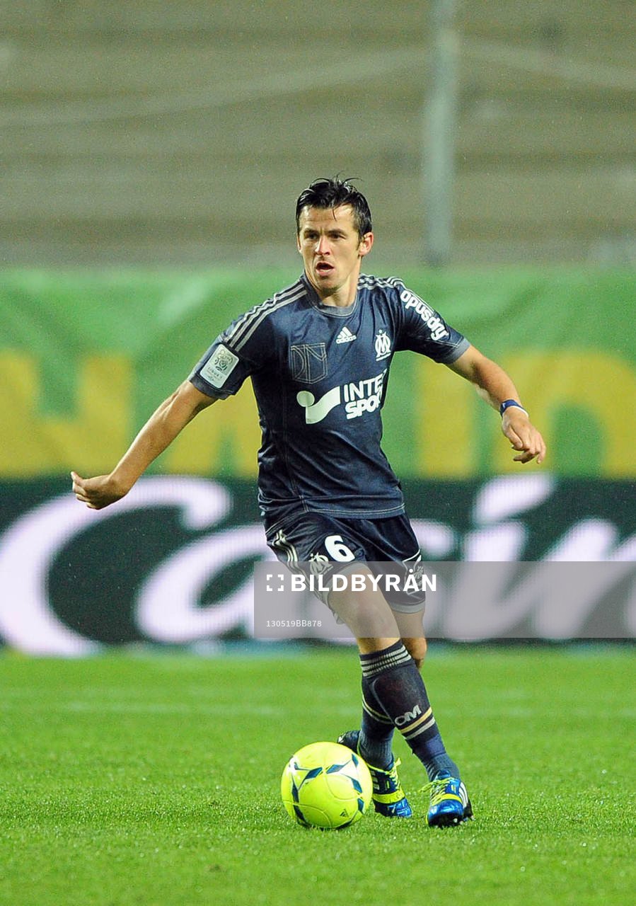  Fotboll, Franska ligan, Saint Etienne - Marseille: Joey BARTON -  Saint Etienne / Marseille - 37eme journee de Ligue 1 - 