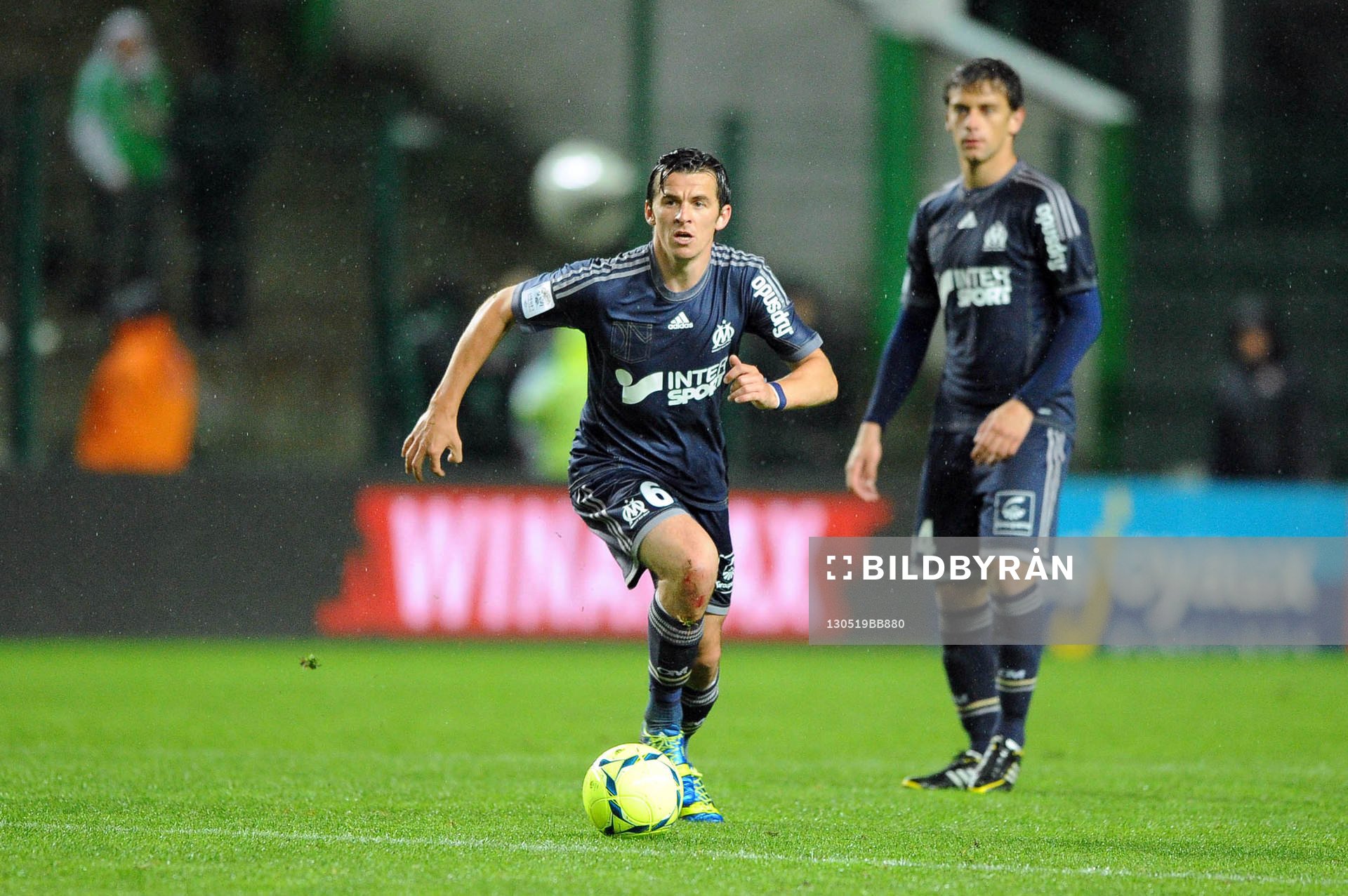  Fotboll, Franska ligan, Saint Etienne - Marseille: Joey BARTON -  Saint Etienne / Marseille - 37eme journee de Ligue 1 - 