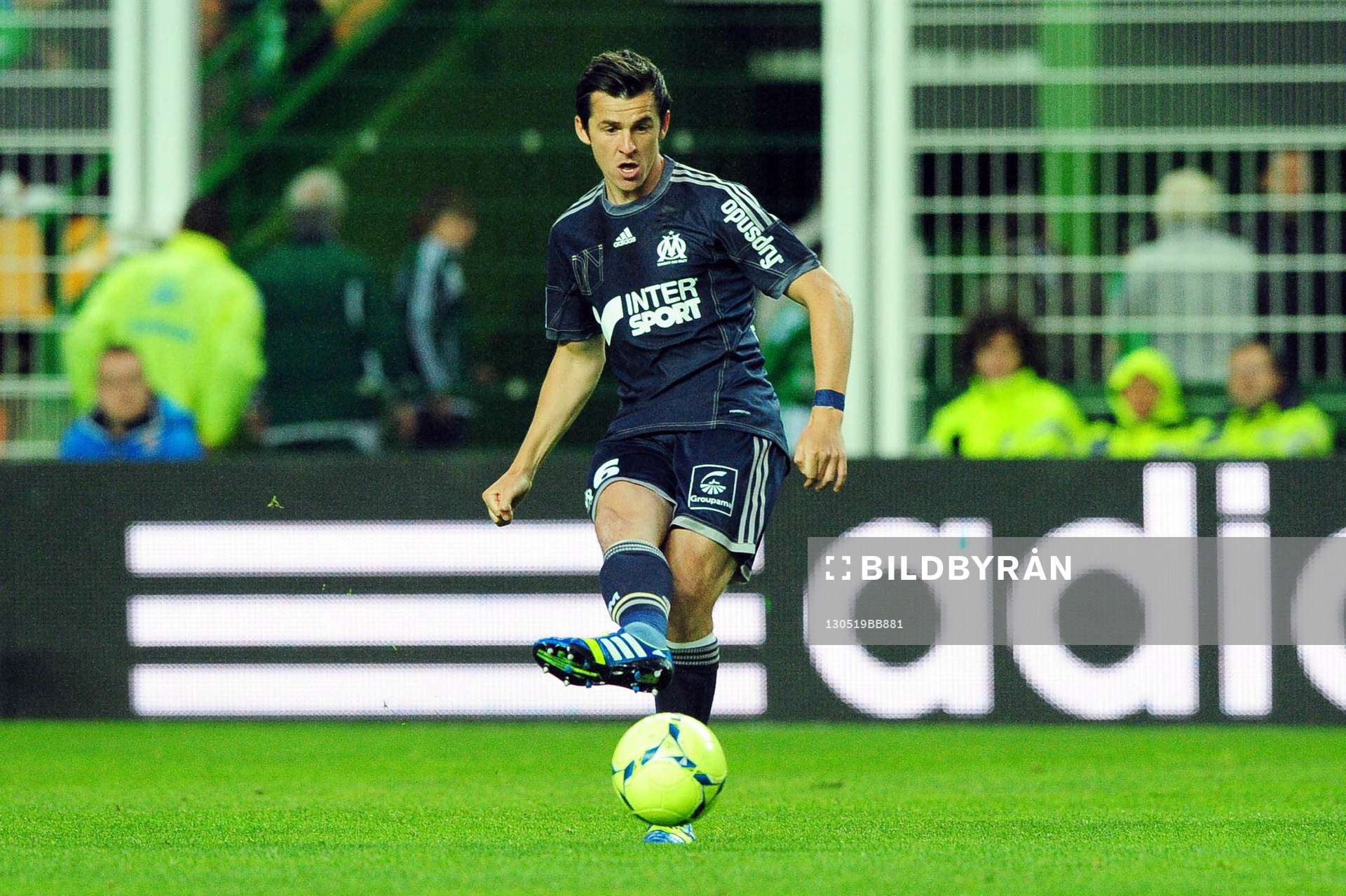  Fotboll, Franska ligan, Saint Etienne - Marseille: Joey BARTON -  Saint Etienne / Marseille - 37eme journee de Ligue 1 - 