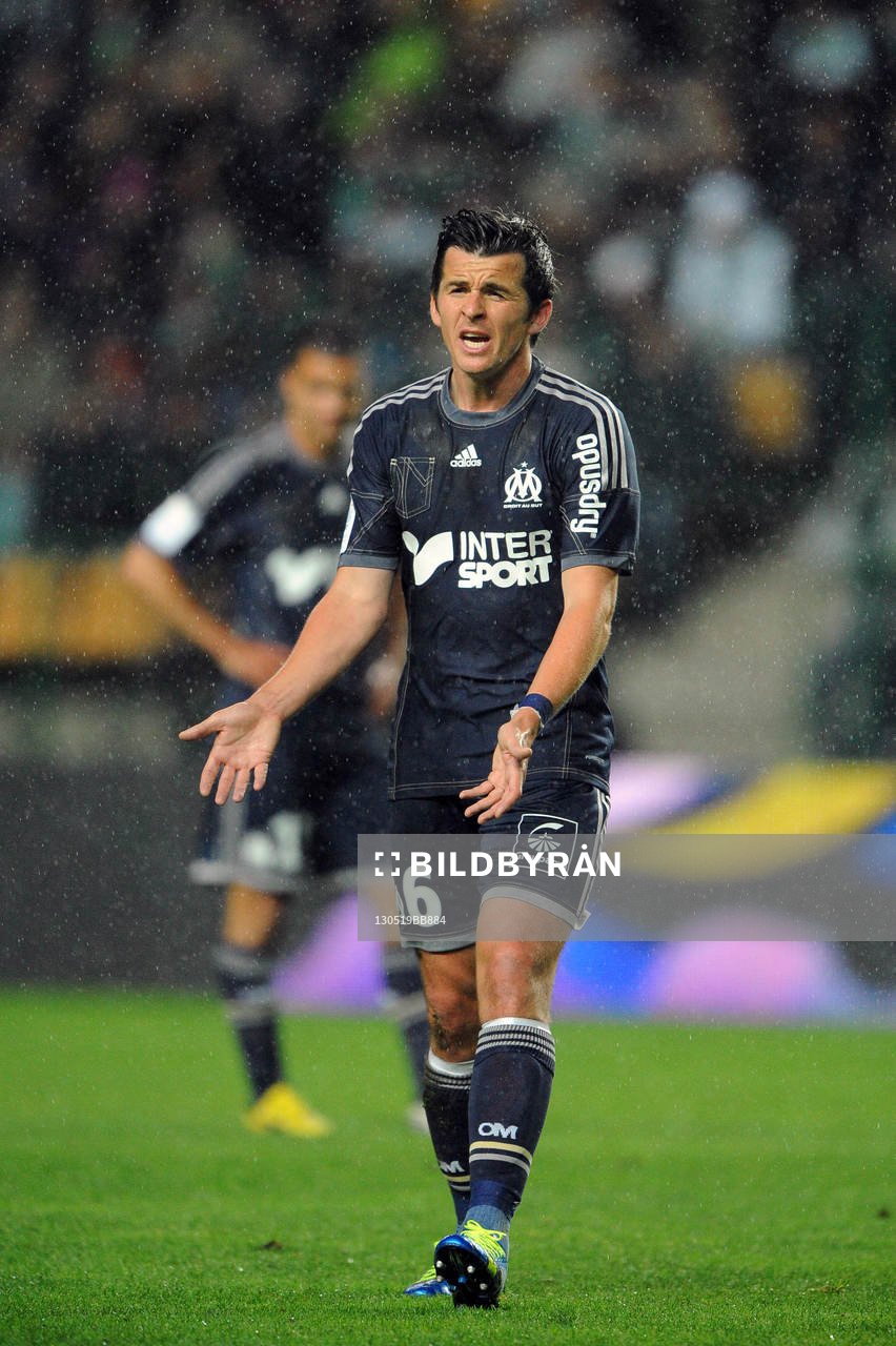  Fotboll, Franska ligan, Saint Etienne - Marseille: Joey BARTON -  Saint Etienne / Marseille - 37eme journee de Ligue 1 - 