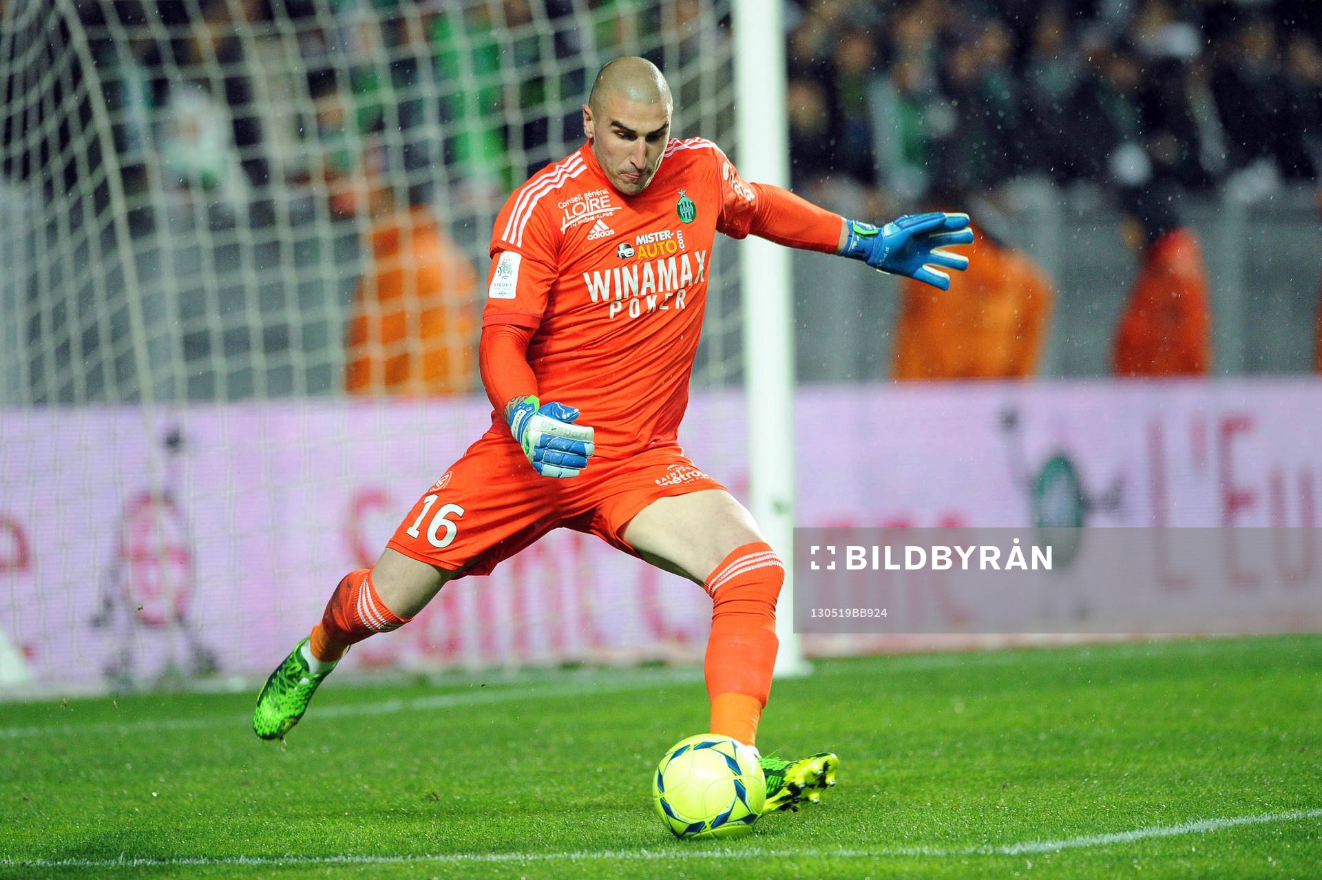 Fotboll, Franska ligan, Saint Etienne - Marseille: Stephane RUFFIER -  Saint Etienne / Marseille - 37eme journee de Ligue 1 - 