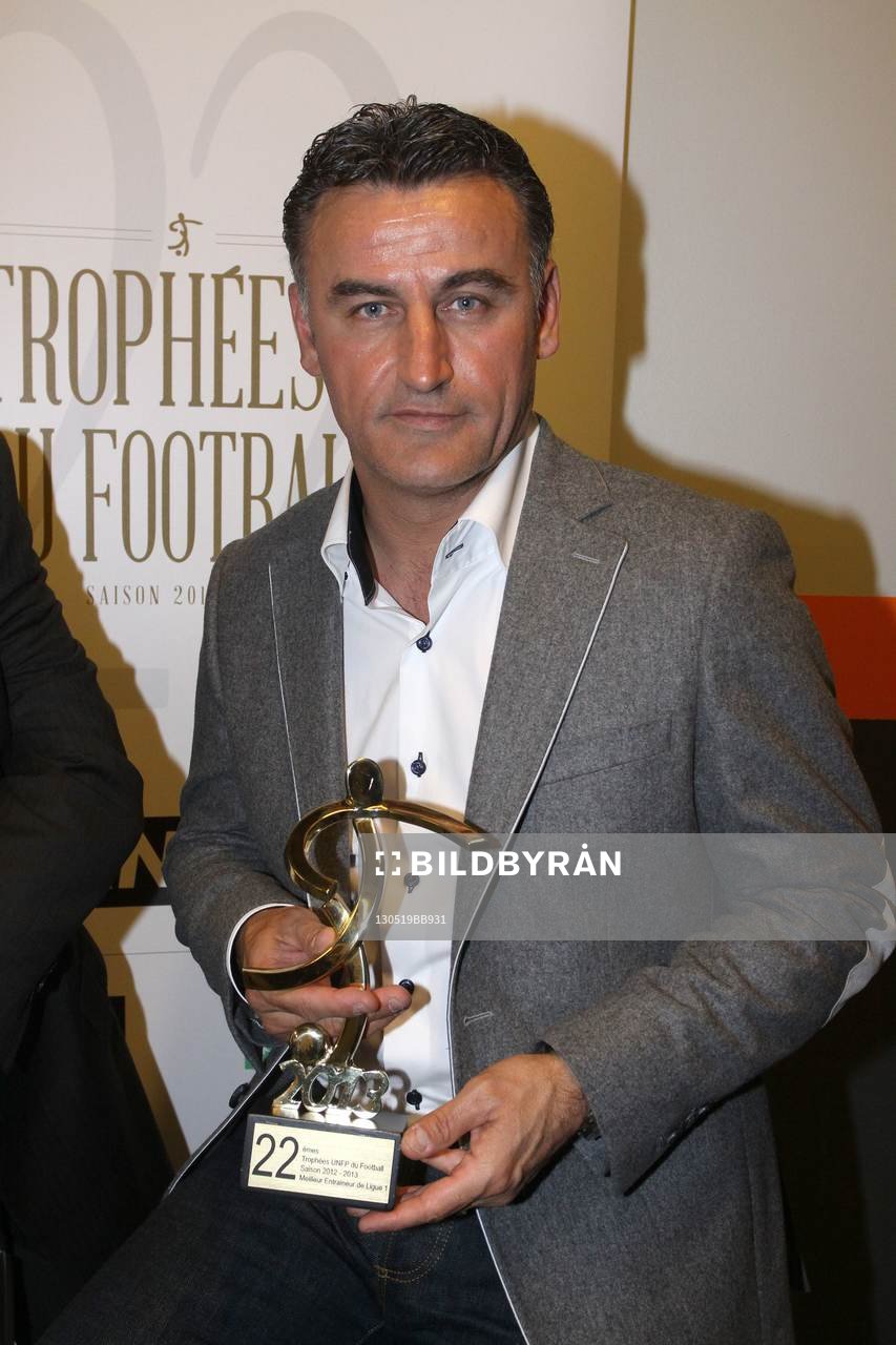 Christophe Galtier  ( meilleur entraineur Ligue 1) -