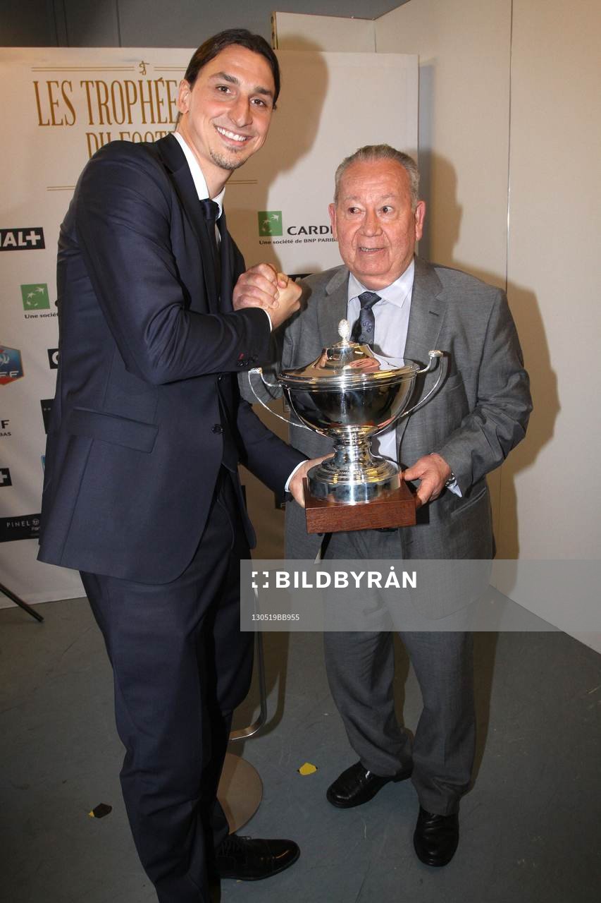 Zlatan Ibrahimovic et Just Fontaine ( meilleur joueur Ligue