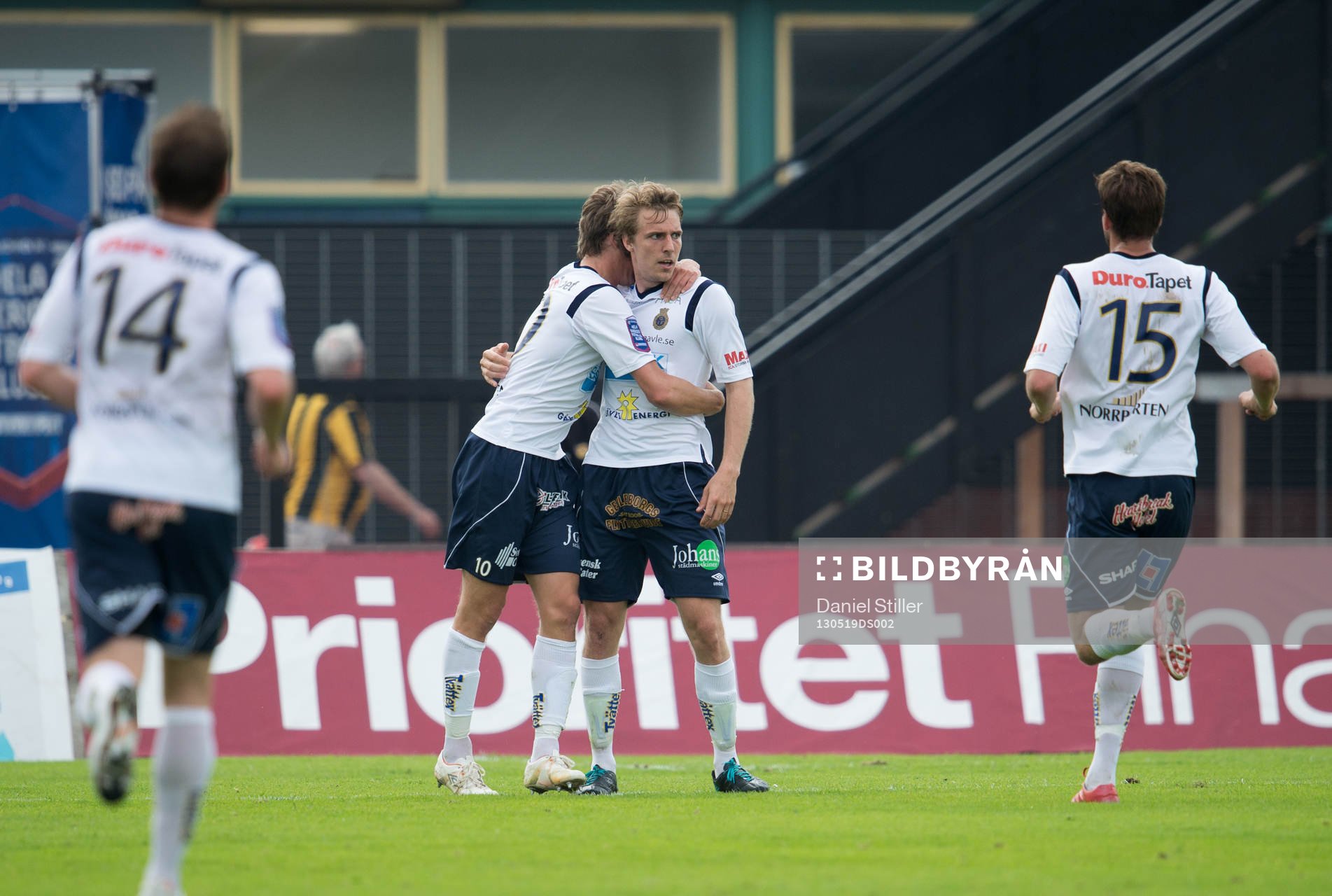 Johan Oremo, Gefle, gör 1-1, jubel
