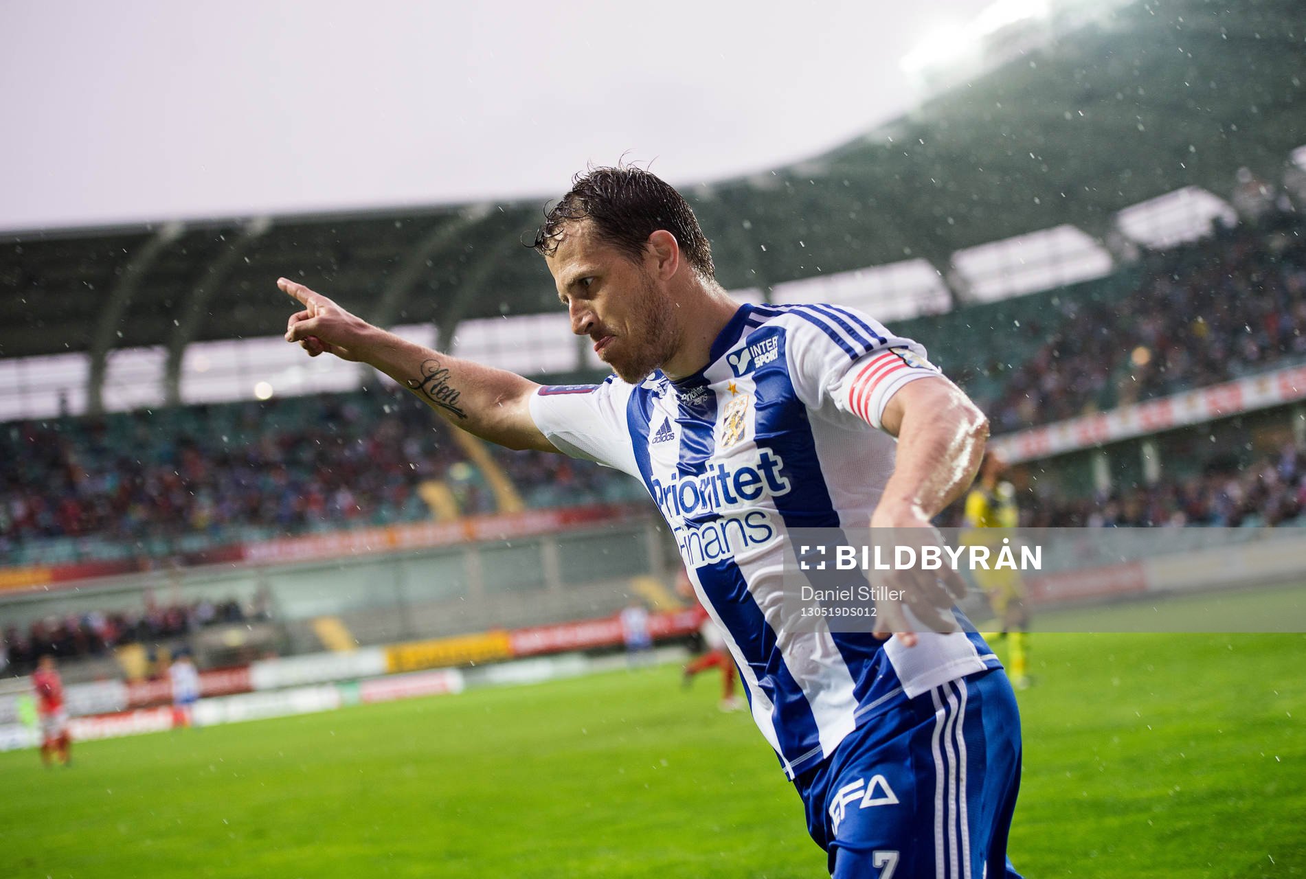 Tobias Hysén, IFK Göteborg, gör matchens båda mål.