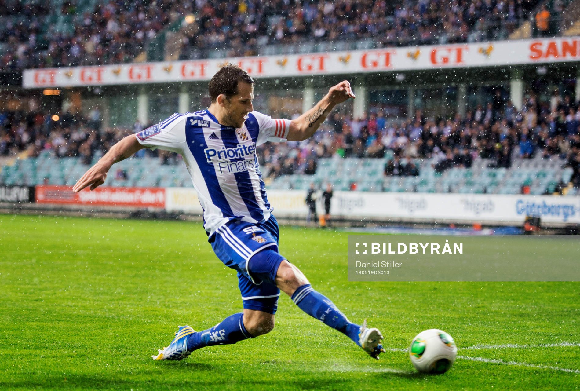 Tobias Hysén, IFK Göteborg, gör matchens båda mål.