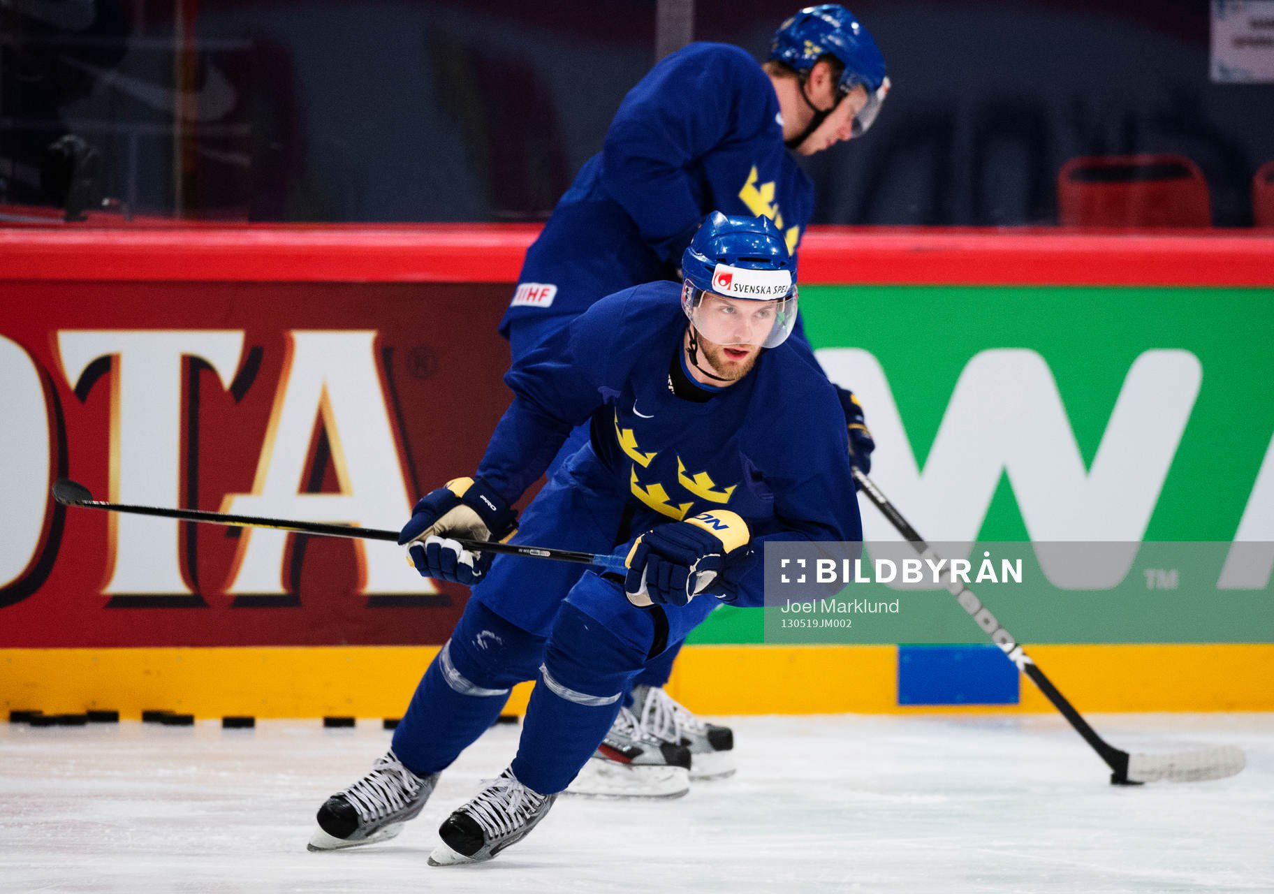 Fredrik Pettersson på Sveriges värmning