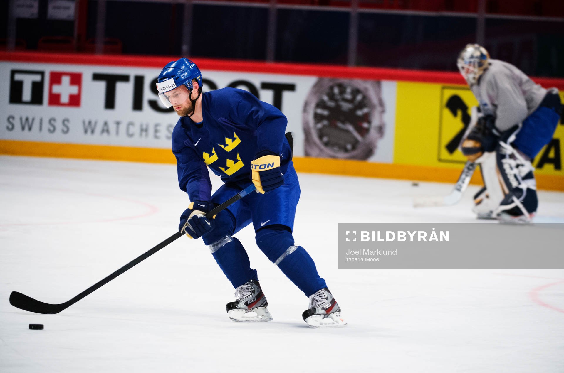 Fredrik Pettersson på Sveriges värmning