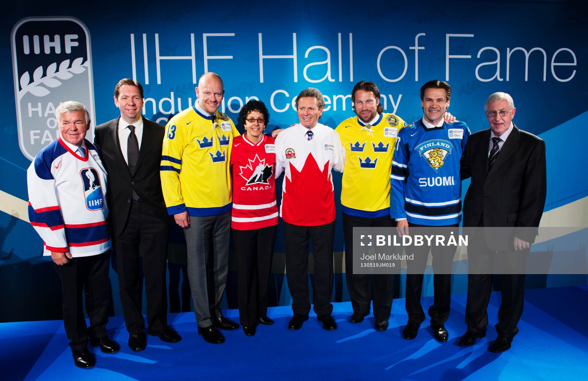 Jan-Åke Edvinsson, Gord Miller, Mats Sundin, Danielle