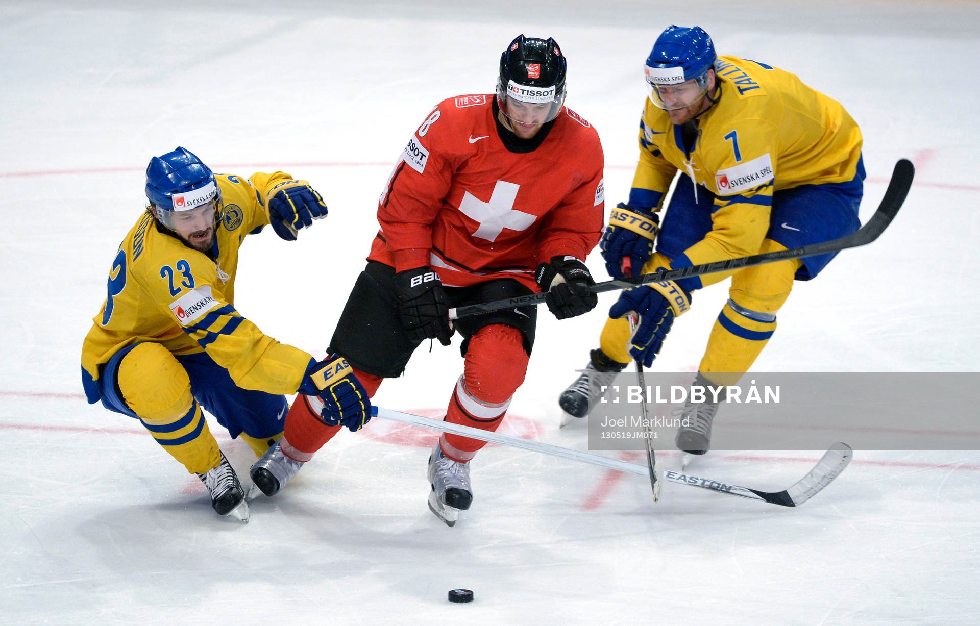 Niklas Persson och Henrik Tallinder, Sverige, samt Matthias