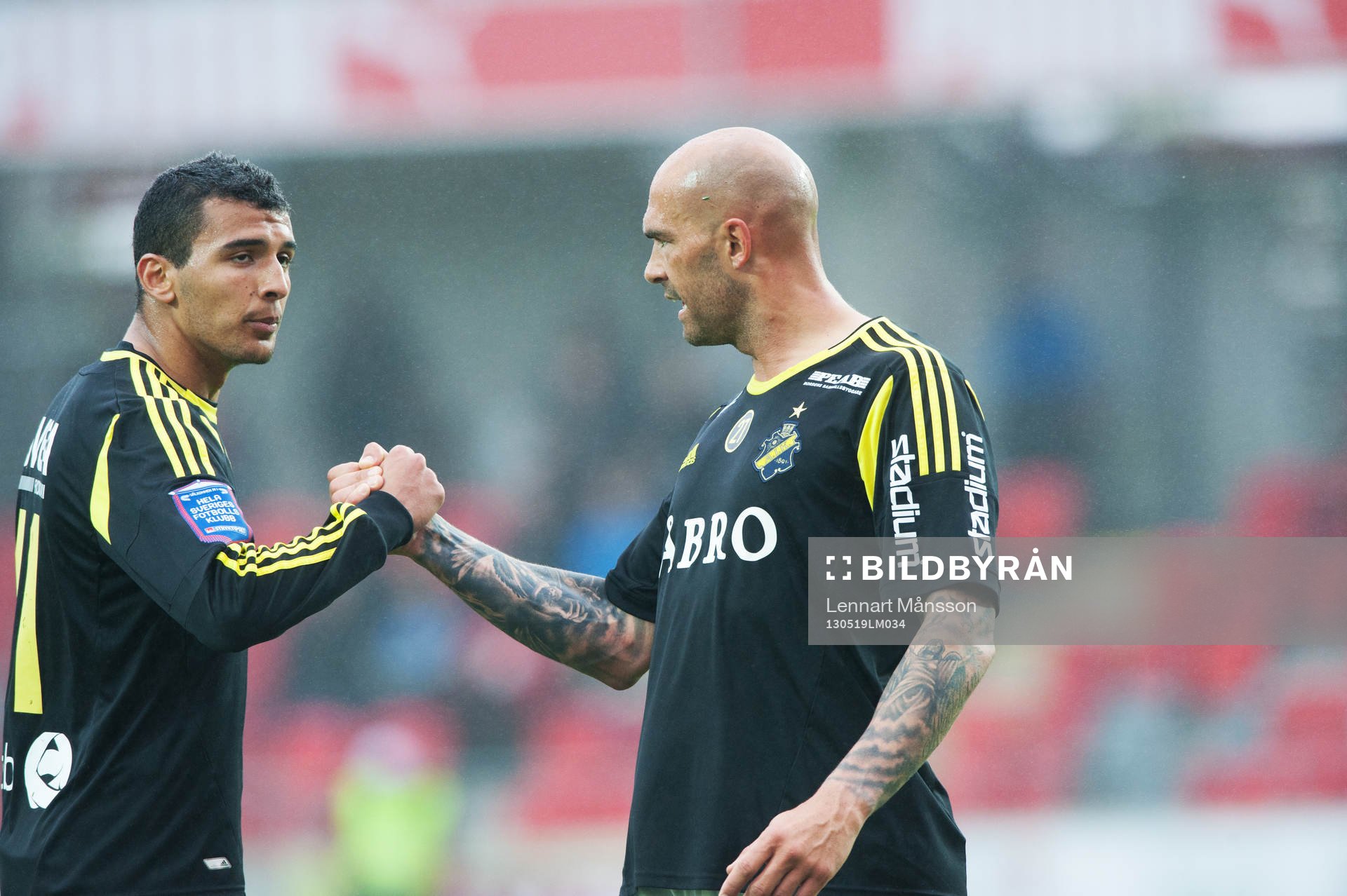 Gammal och ung, Nabil Bhoui opch Daniel Majstorovic, AIK