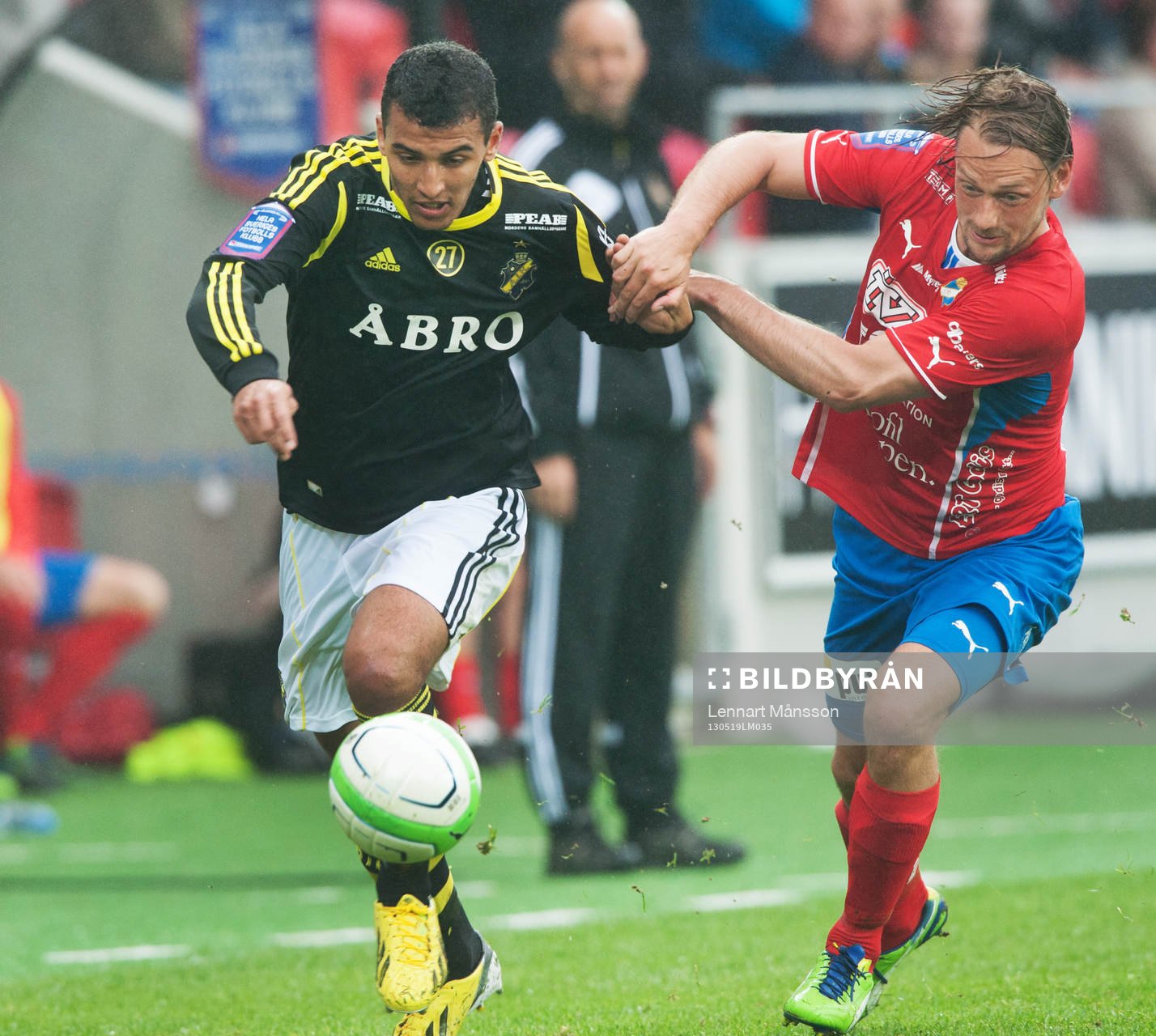 Nabil Bahoui och Patrik Bojent, Öster