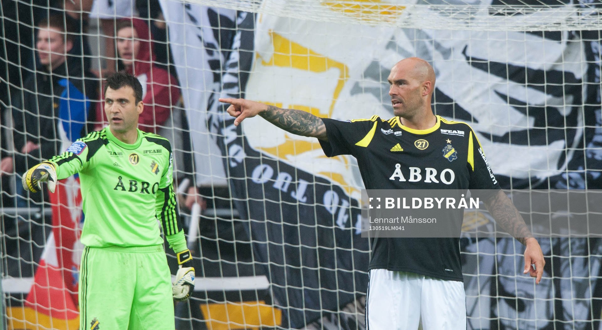 Daniel Majstorovic och Kyriakos Stamatopoulos, AIK