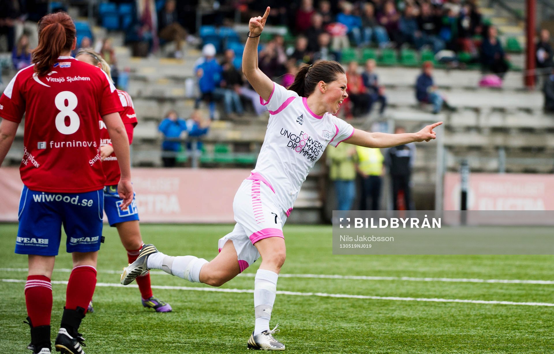 Fotboll, Damallsvenskan, LDB Malmö - Vittsjö: Sara Björk Gunnarsdottir, LdB FC Malmö.