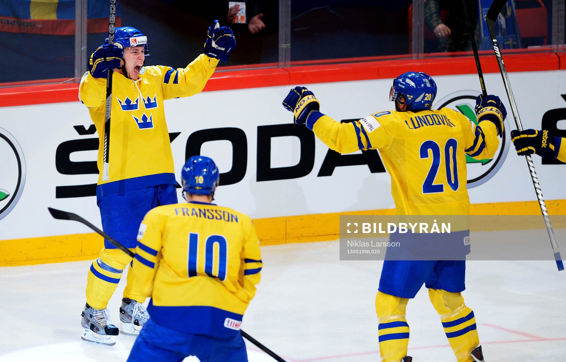 Erik Gustafsson, Johan Fransson, Joel Lundqvist, Sverige,