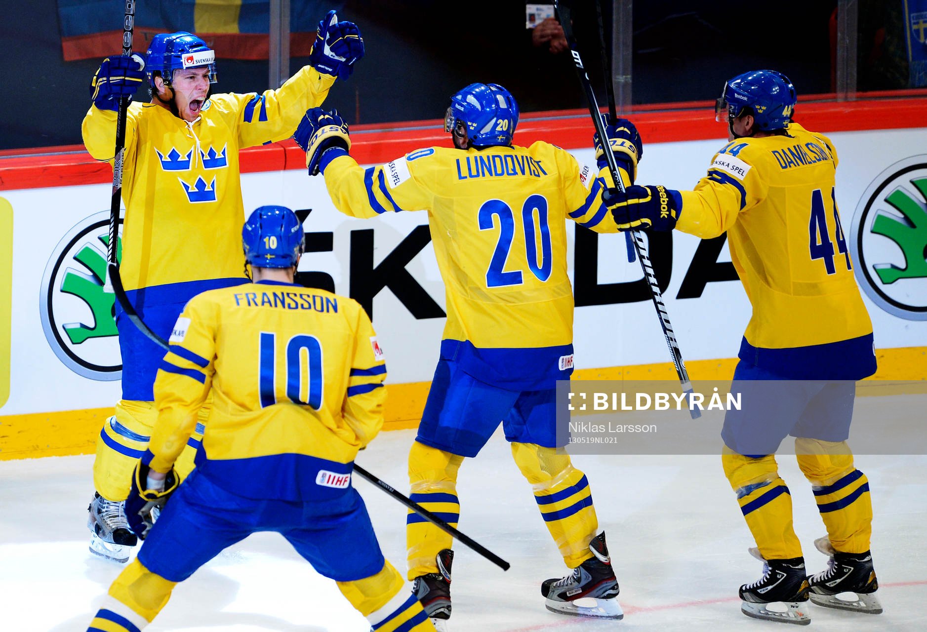 Erik Gustafsson, Sverige, jublar