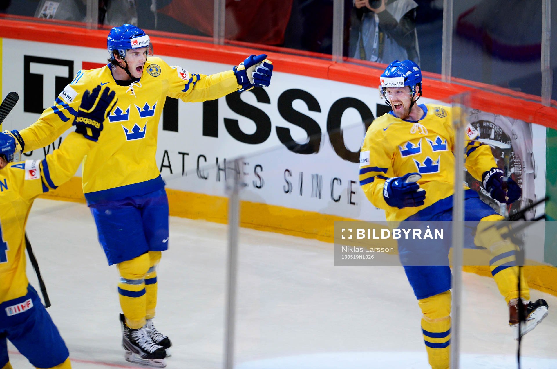 Henrik Sedin, Sverige, jublar