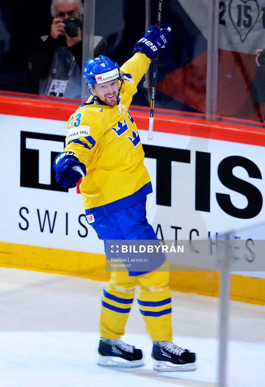 Henrik Sedin, Sverige, jublar